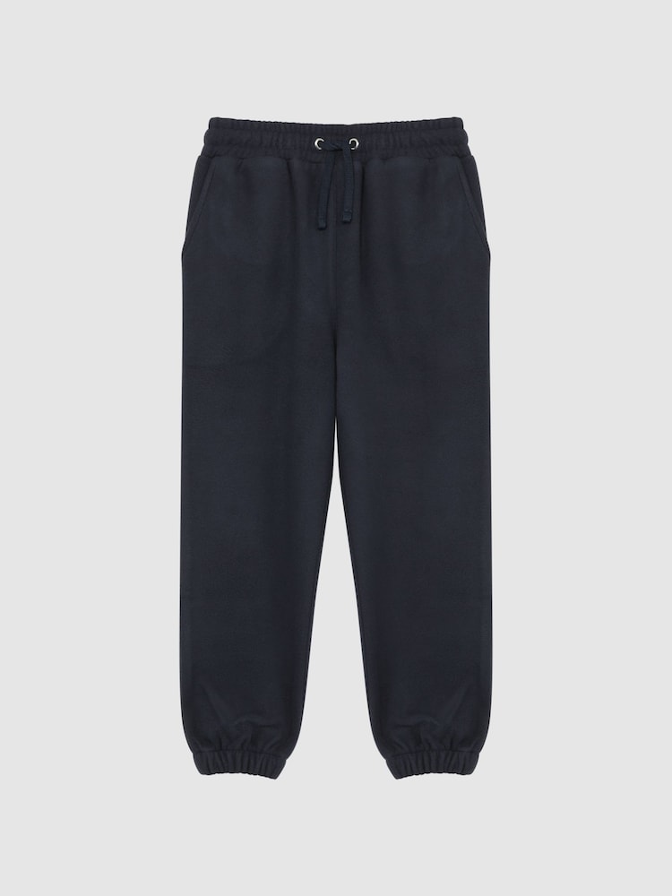 Reiss Navy Bear Senior Micro Fleece Joggers - Image 2 of 6