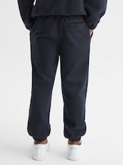 Reiss Navy Bear Senior Micro Fleece Joggers - Image 5 of 6