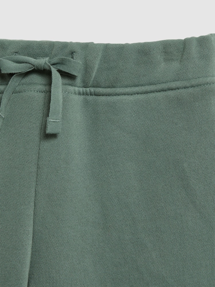 Reiss Fern Green Ali Garment Dye Jersey Joggers - Image 6 of 6