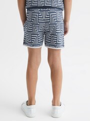 Pantalones cortos con estampado abstracto Jazz de Reiss - Imagen 5 de 6