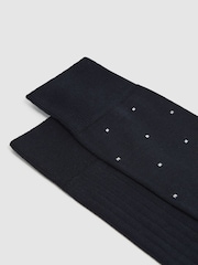 Reiss Navy Graham 2 Pack Socks - Image 2 of 3