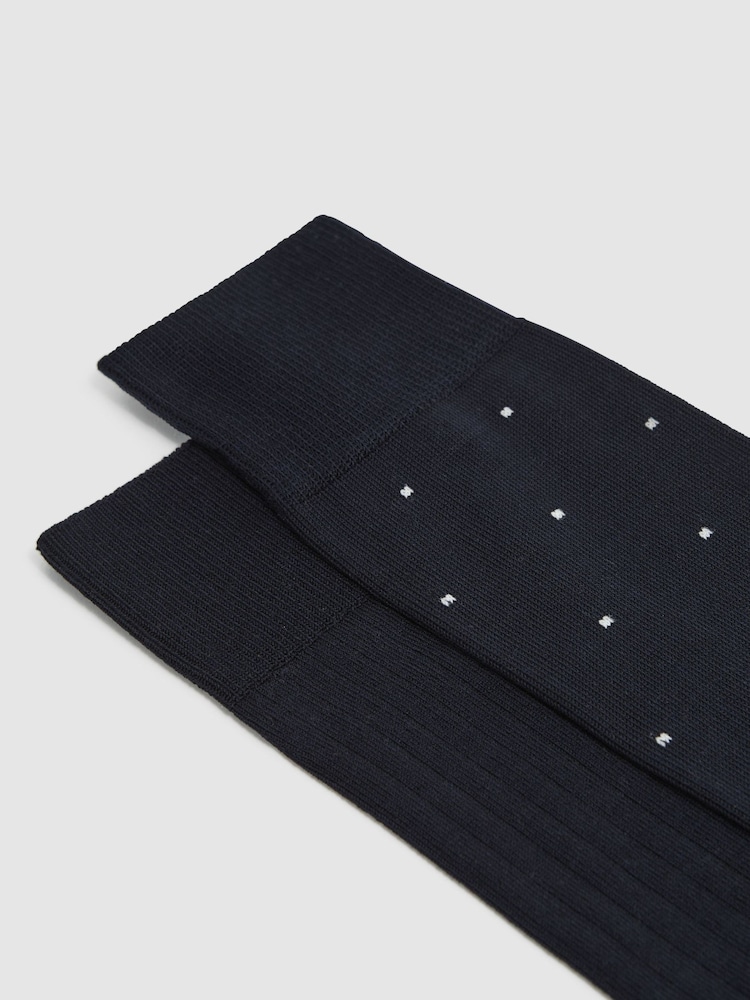 Marineblau - Reiss Graham Socken, 2er-Pack - Bild 2 von 3 Marineblau - Reiss Graham Socken, 2er-Pack - Bild 2 von 3