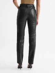 Good American Black Good American Better Than Leather Pants - Image 5 of 8