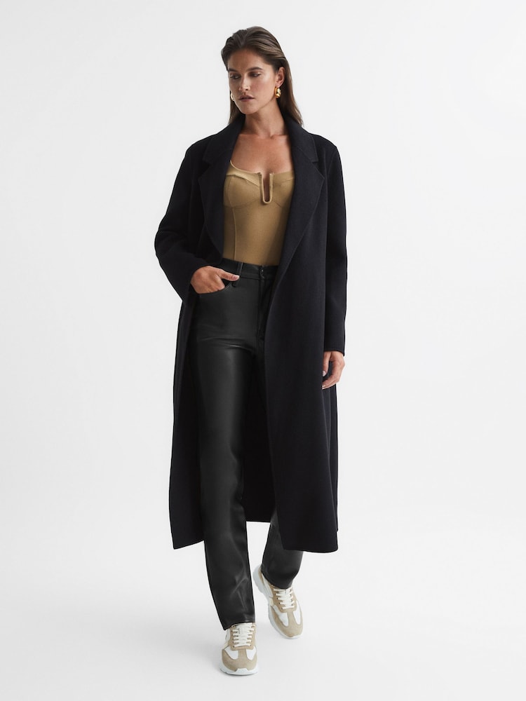 Good American Black Good American Better Than Leather Pants - Image 8 of 8
