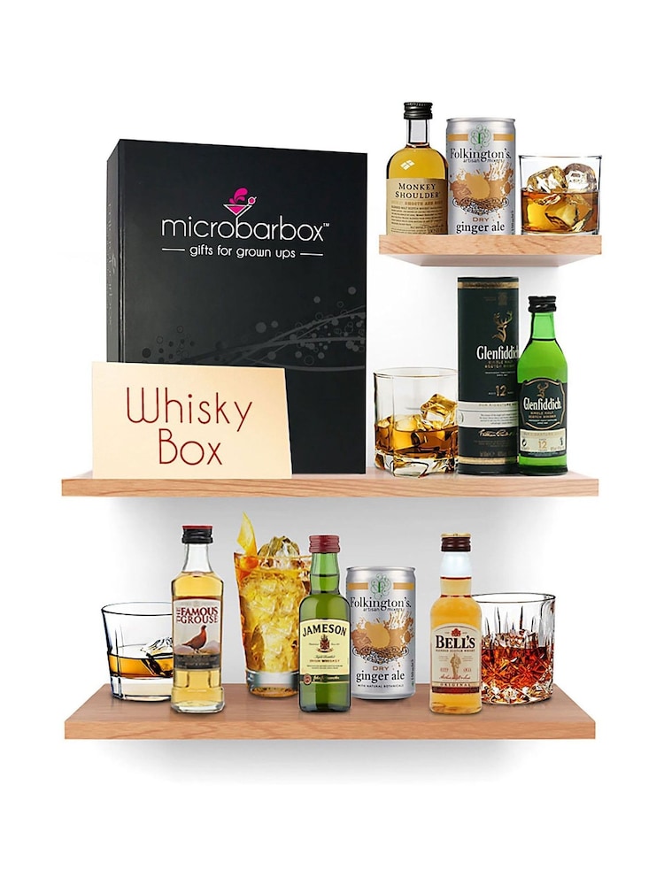 MicroBarBox Whisky Selection & Mixers Gift - Image 1 of 3