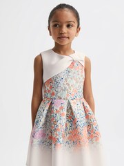 Платье с цветочным принтом Reiss Emily - Image 4 of 6