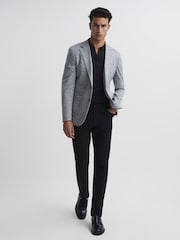 Reiss Black Jet Slim Fit Jeans - Image 6 of 6
