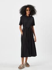 Minimum Lyina Black Midi Dress - Image 1 of 4