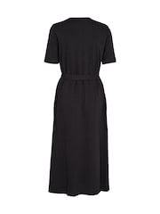 Minimum Lyina Black Midi Dress - Image 3 of 4