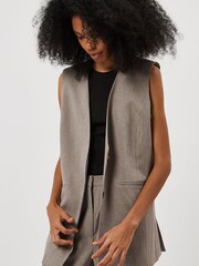 Minimum Blikka Brown Waistcoat - Image 1 of 4