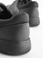 Schwarz - Schnürschuhe für die Schule - Bild 3 von 5