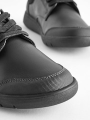 Schwarz - Schnürschuhe für die Schule - Bild 4 von 5