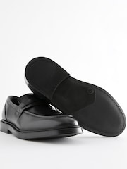Noir - Mocassins en cuir pour l’école - Image 5 de 5