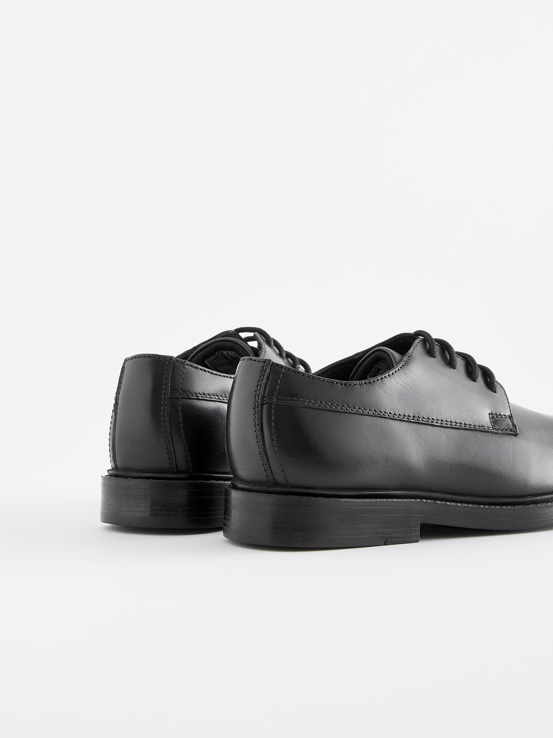 Buy Black School Leather Lace-Up Shoes from the Next UK online shop