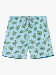 Trotters London Blue Turtle Swimshorts - Image 2 of 4