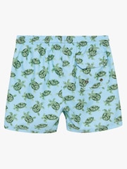 Trotters London Blue Turtle Swimshorts - Image 3 of 4