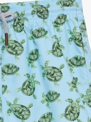 Trotters London Blue Turtle Swimshorts - Image 4 of 4
