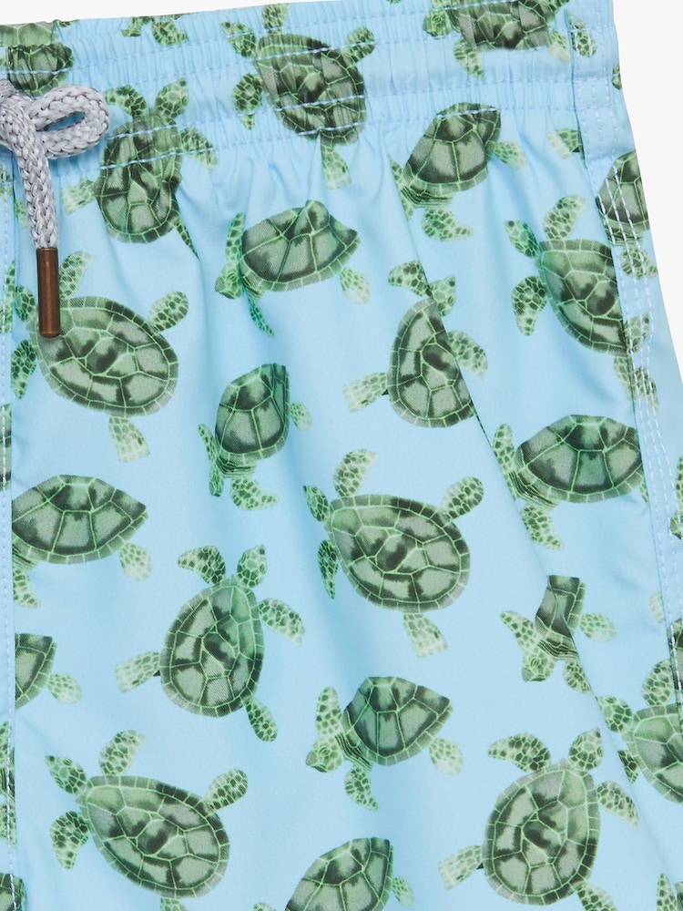 Trotters London Blue Turtle Swimshorts - Image 4 of 4