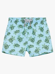 Trotters London Little Blue Turtle Swimshorts - Image 2 of 4