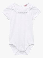 Trotters London Little White Katie Anglaise Body - Image 1 of 3