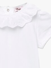Trotters London Little White Katie Anglaise Body - Image 3 of 3