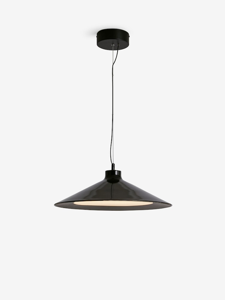 Jasper Conran London Black Triangle Pendant With Diffuser - Image 1 of 6