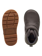 Clarks Grey Multi Fit Heath Strap Boots - Image 7 of 7