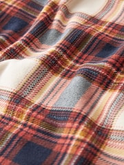 Red/Natural Check Motionflex Cosy Pyjamas Set - Image 3 of 9