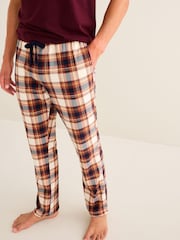 Red/Natural Check Motionflex Cosy Pyjamas Set - Image 5 of 9