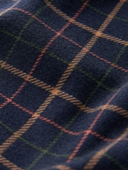 Tan/Navy Blue Check Motionflex Cosy Pyjamas Set - Image 10 of 10
