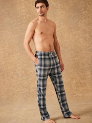 Grey Check Motionflex Cosy Pyjama Bottoms - Image 2 of 6