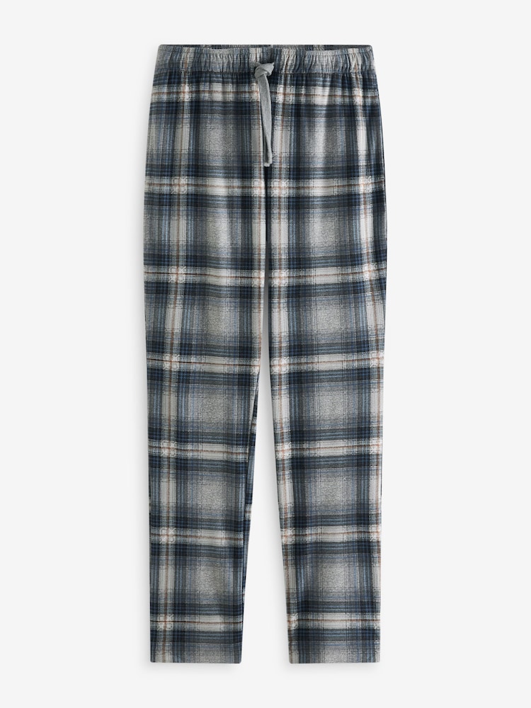 Grey Check Motionflex Cosy Pyjama Bottoms - Image 6 of 6