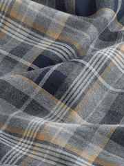 رمادي - رداء سفلي للبيجامات مربعات محبوك ناعم - صورة 6 من 6