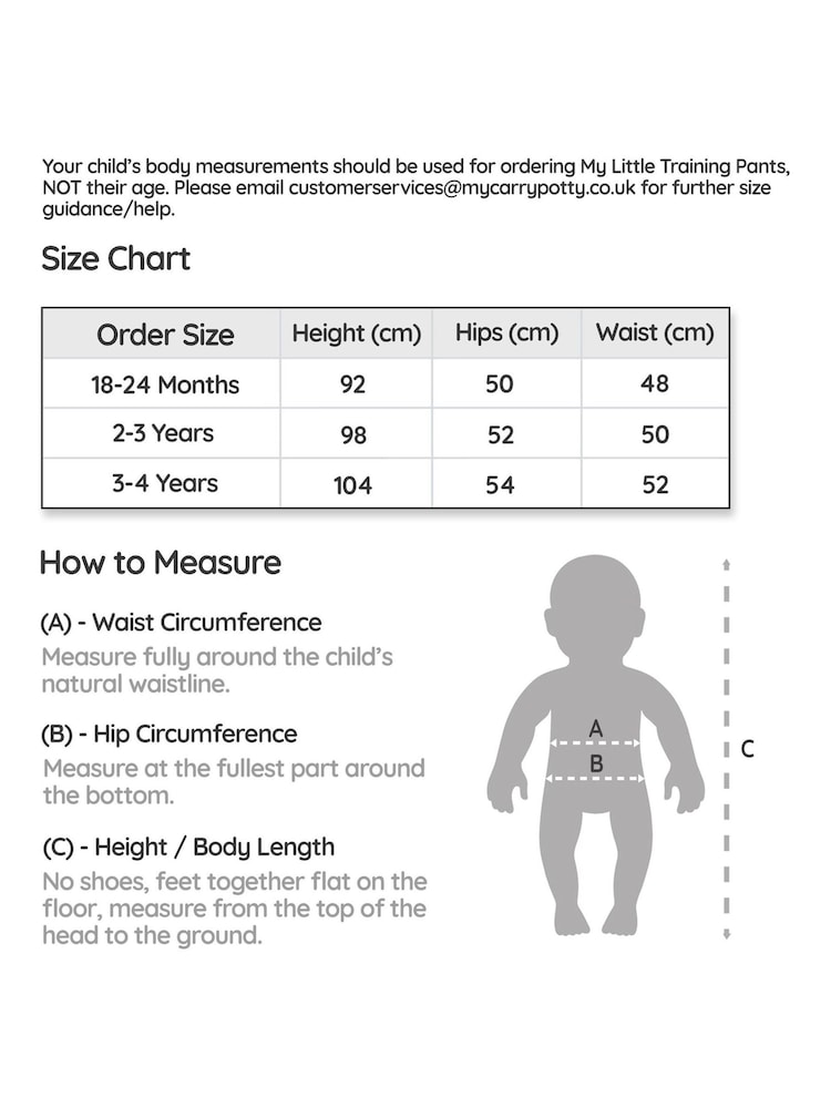 My Carry Potty My Little Training Pants 3 Pack - Image 4 of 4