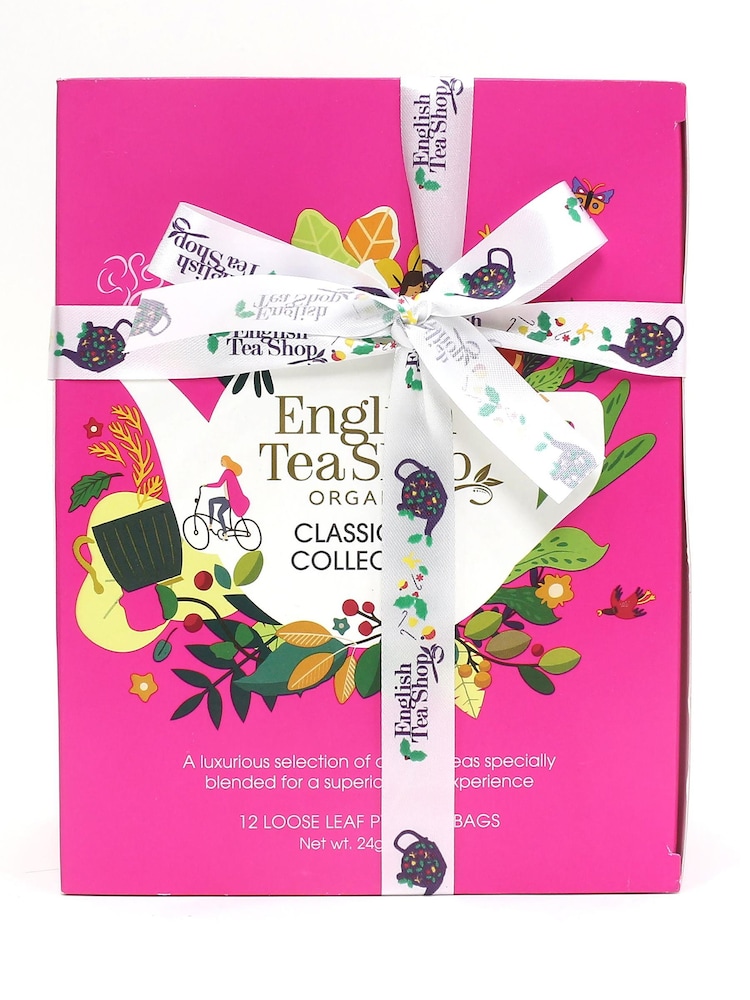English Tea Shop Classic Tea Selection  - 12 Pyramid Tea Prisms - Image 1 of 3