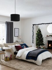 White Lit Snowy 6ft Lit Christmas Tree - Image 5 of 8