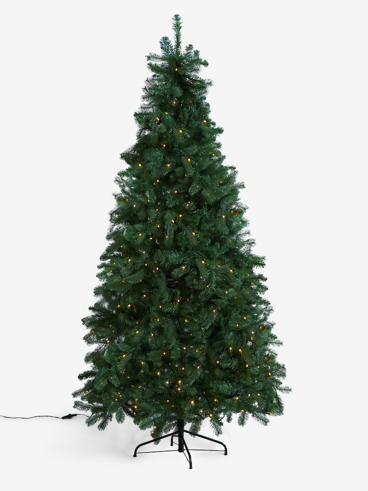 Green Pre Lit Forest Pine 6ft Christmas Tree - Image 1 of 5