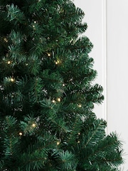 Green Pre Lit Forest Pine 6ft Christmas Tree - Image 3 of 5