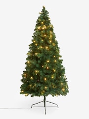 Green Pre Lit Forest Pine 7ft Christmas Tree - Image 6 of 6
