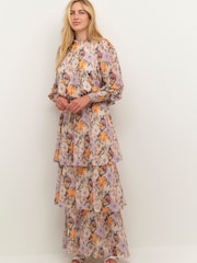 Kaffe Natural Sorita Printed Blouse - Image 1 of 4