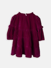 Angel & Rocket Maroon Dress - Image 2 of 4