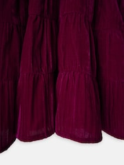 Angel & Rocket Maroon Dress - Image 3 of 4