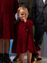 Angel & Rocket Maroon Dress - Image 4 of 4