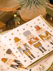 Party Pieces Metallic Nutcracker Christmas Decorations Set - Image 3 of 4