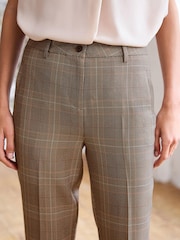 Natural Check Tailored Slim Trousers - Image 5 of 7