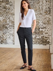 Black Tailored Stretch Skinny Trousers - Image 1 of 5
