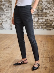 Black Tailored Stretch Skinny Trousers - Image 3 of 5