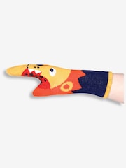 JoJo Maman Bébé Navy 3-Pack Snappy Safari Socks - Image 3 of 4