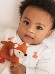 JoJo Maman Bébé Fox Soft Rattle - Image 2 of 2