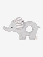 JoJo Maman Bébé Elephant Soft Rattle - Image 1 of 2